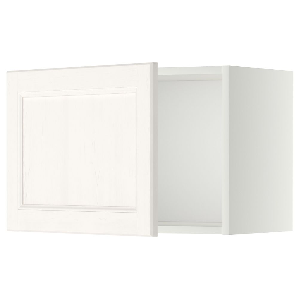 Шкаф навесной МЕТОД, белый, Лаксарби белый - схема-чертеж с размерами