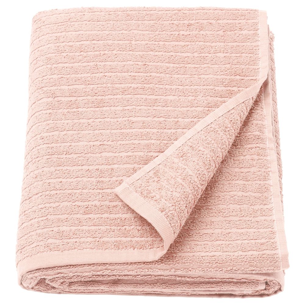 Простыня банная, бледно-розовый, 100x150 см IKEA ВОГШЁН 003.536.43 - фото 1