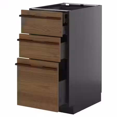 METOD / KNIVSHULT Нплн шк 3 фасада/2низ/1срд/1выс ящ