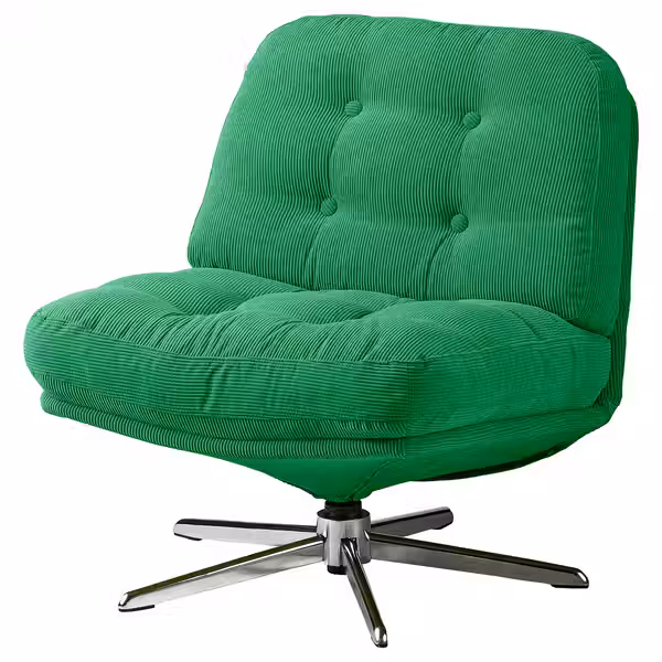 DYVLINGE ДЮВЛИНГЕ Вращающееся кресло - Kelinge зеленый - фото 1