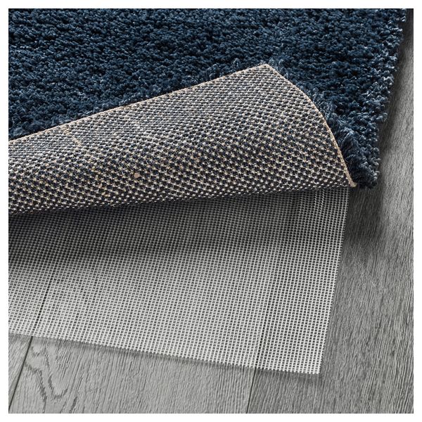 Ковер, длинный ворс ОДУМ, темно-синий - схема-чертеж с размерами