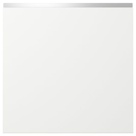 Дверь НОДСТА, белый, алюминий