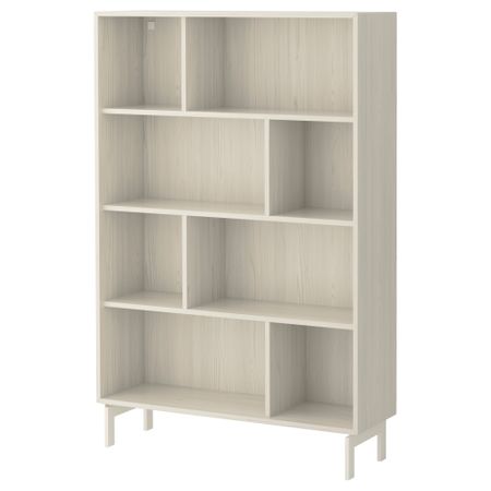 Секция полок ВЭЛЬЕ, лиственница белый (100x150 см)