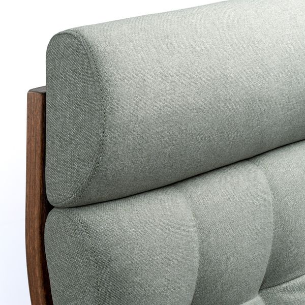 Кресло, коричневый/Гуннаред светло-зеленый IKEA POÄNG ПОЭНГ 094.372.24 - фото 3