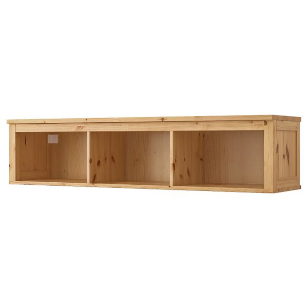 Полочный, арочный модуль, светло-коричневый 148x37 см IKEA HEMNES ХЕМНЭС 203.883.64 - фото 1