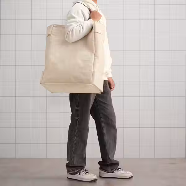 PURRPINGLA Мешок/контейнер для белья на опоре - бежевый 42 л - фото 4