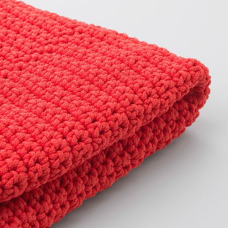Чехол пуфа, для дома/сада, красный 48 см IKEA ОТТЕРЁН 804.112.05