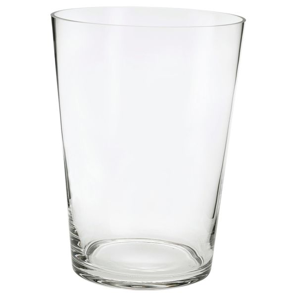 Ваза БЛАДЭТ, прозрачное стекло (20 см) - фото 1