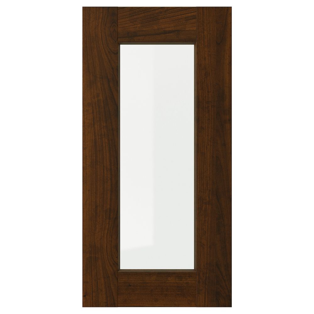 Стеклянная дверь, под дерево коричневый 30x60 см IKEA EDSERUM ЭДСЕРУМ 103.686.58 - фото 1
