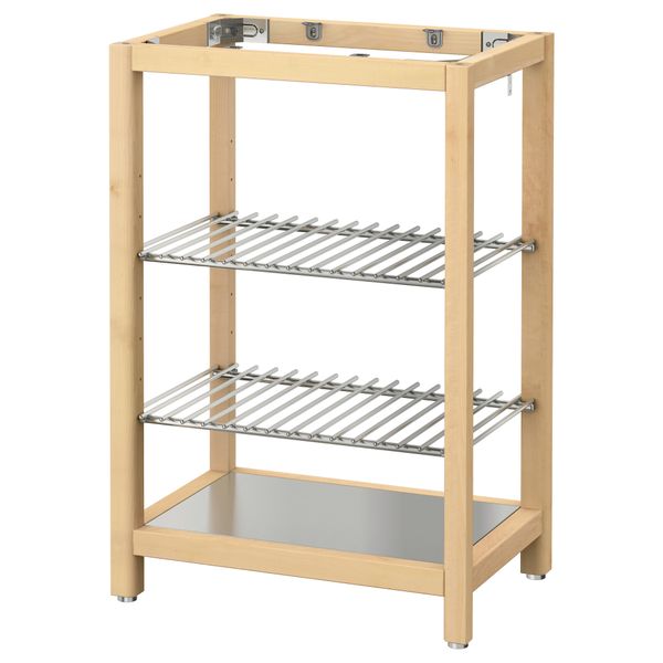 Модуль для хранения СКОРАЛИД, береза (40x60x88 см) - фото 1