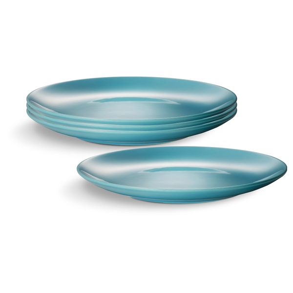 Десертная тарелка ФЭРГРИК, бирюзовый (21 см) - схема-чертеж с размерами