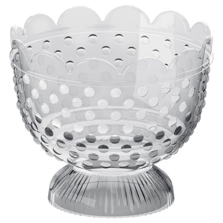 Подсвечник для греющей свечи ФОРТЬЮСТ, прозрачное стекло (8 см)