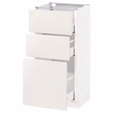 METOD / MAXIMERA Напольный шкаф с 3 ящиками