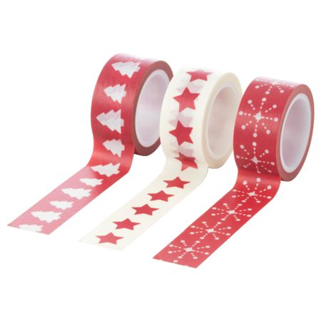 Скотч ВИНТЕР 2016, красный, белый