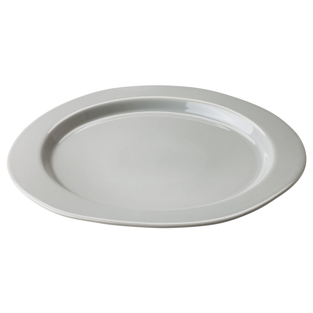 Тарелка ИНДУСТРИЕЛЛ, серый (31 см) - фото 1