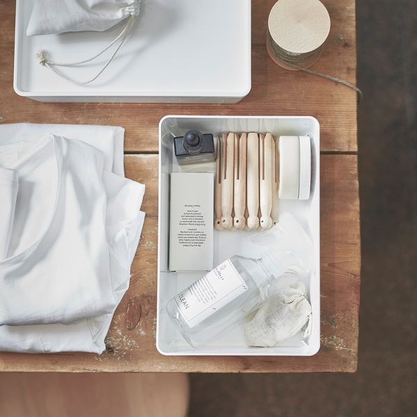 Контейнер с крышкой, 18x26x8 см, белый IKEA KUGGIS КУГГИС 202.802.07 - фото 4