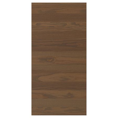 STENSTA Накладная панель - темно-коричневый ясеневый шпон 39x80 см