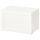 Стеллаж с дверью БЕСТО, Ханвикен белый (60x40x38 см)