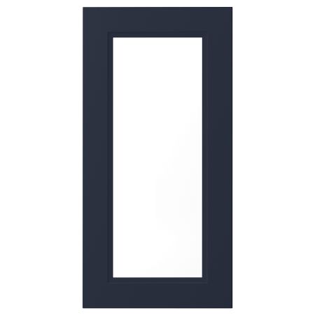 Стеклянная дверь, матовая поверхность синий, 40x80 см IKEA AXSTAD АКСТАД 804.752.40