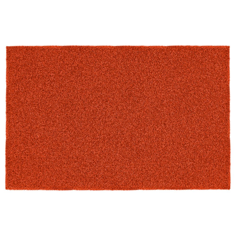 Придверный коврик ОПЛЕВ, д/дома/улицы оранжевый (50x80 см) - фото 1