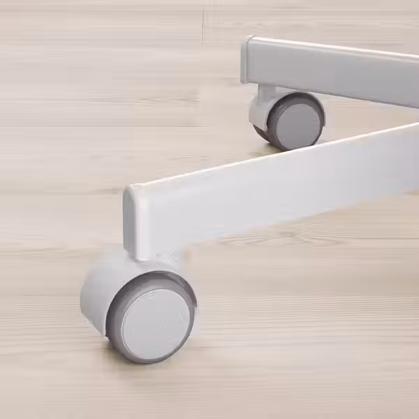 SKRUVSTA Рабочий стул - Ysane белый - схема-чертеж с размерами