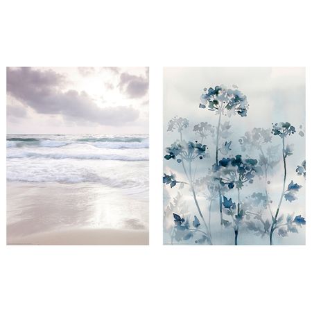 Постер, Бегущие волны 40x50 см IKEA BILD БИЛЬД 305.076.44