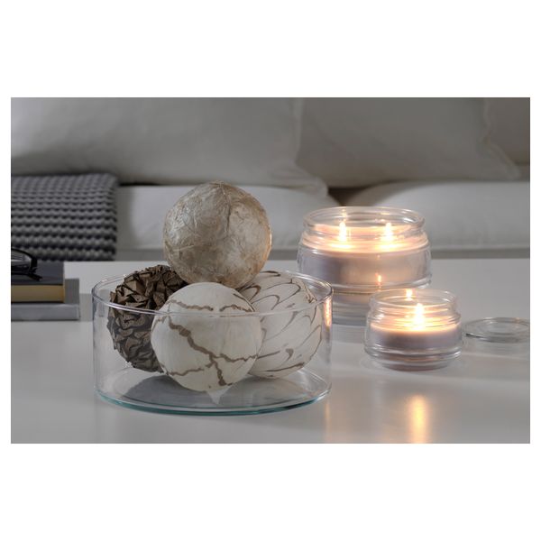 Украшение, шар СОМЛИГ, естественный - схема-чертеж с размерами