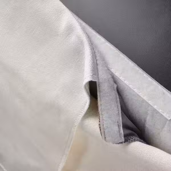 BERGMUND Чехол на стул, средний - Inseros белый - схема-чертеж с размерами