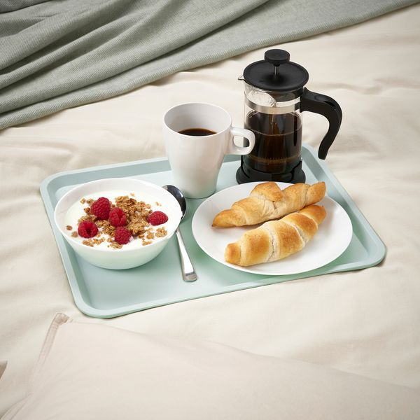 Поднос, бледно-зеленый, 37x29 см IKEA TILLGÅNG ТИЛЛЬГОНГ 605.622.95 - схема-чертеж с размерами