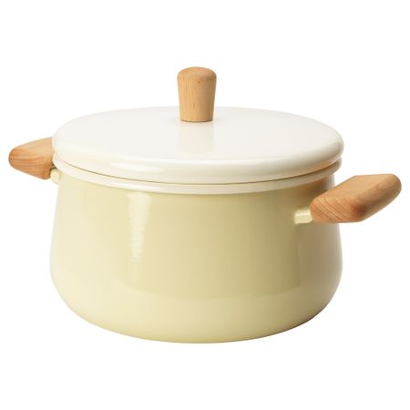 Кастрюля с крышкой КАСТРУЛЛ, бежевый (3 л)