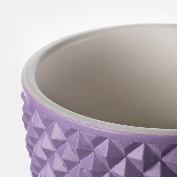 Горшок цветочный, светло-сиреневый 15 см IKEA PALSTERNACKA ПАЛСТЕРНАККА 404.659.93 - фото 3