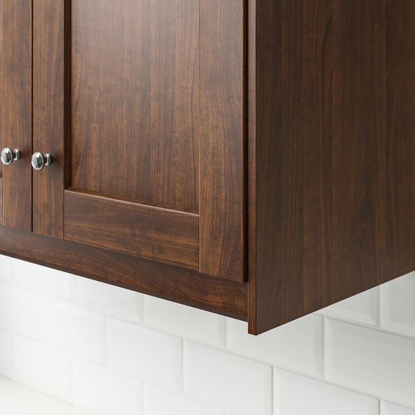 Карниз декоративный профилированный, под дерево коричневый 221 см IKEA EDSERUM ЭДСЕРУМ 003.685.74 - фото 3