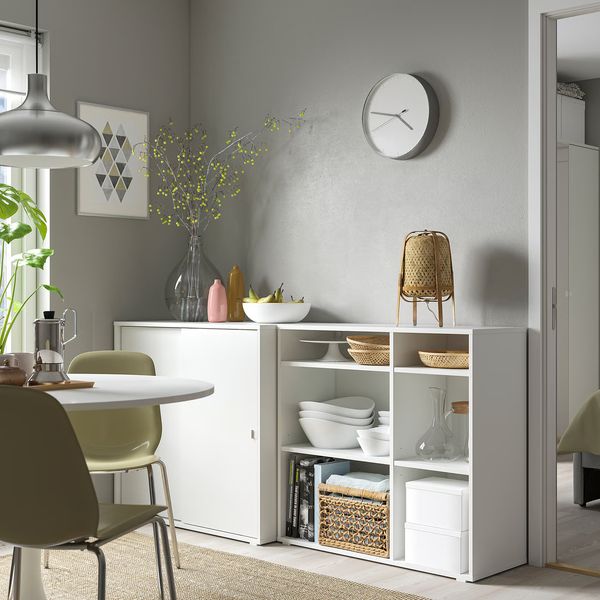 VIHALS Комбинация д/хранения - белый 190x47x90 см - фото 4