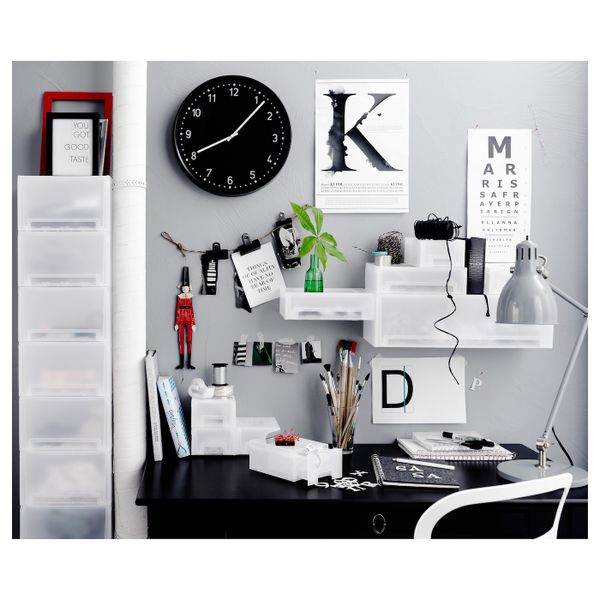 Настенные часы, черный IKEA BONDIS БУНДИС 703.352.26 - фото 5
