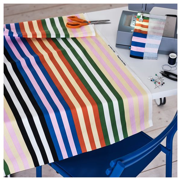 Отрез ткани, разноцветный, 150x300 см IKEA TAGGKÖRVEL 005.798.16 - фото 3