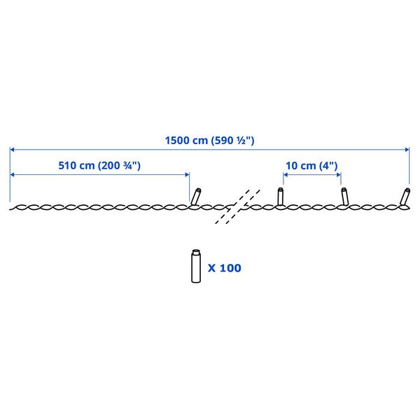 IKEA в интерьере - схема-чертеж с размерами