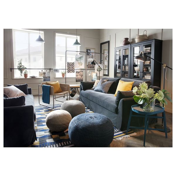 SANDARED Пуф - темно-синий 71 см - фото 3