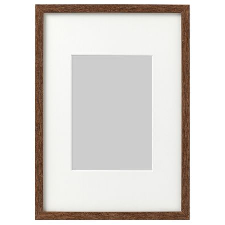 Рама, 21x30 см, классический коричневый IKEA HOVSTA ХОВСТА 203.657.63