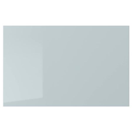 Дверь, фронтальная панель ящика, глянцевый серо-синий светлый 60x38 см IKEA SELSVIKEN СЕЛЬСВИКЕН 204.886.55