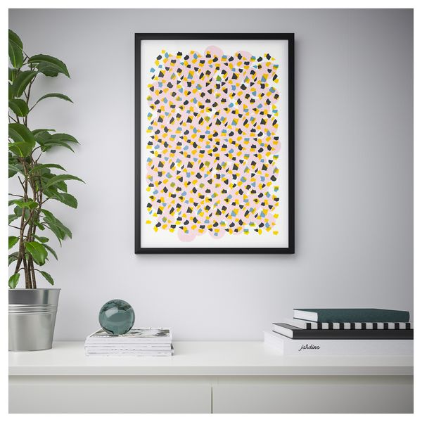 Постер БИЛЬД, Пестрота (50x70 см) - схема-чертеж с размерами