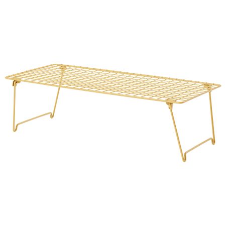 Полка для обуви, темно-желтый, 58x27x17 см IKEA GREJIG ГРЕЙГ 005.659.99