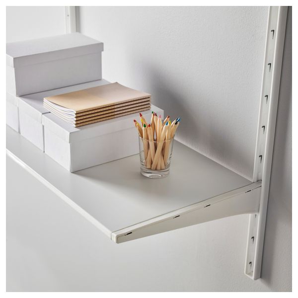 Настенная шина, полки АЛЬГОТ, белый (86x41x85 см) - фото 3