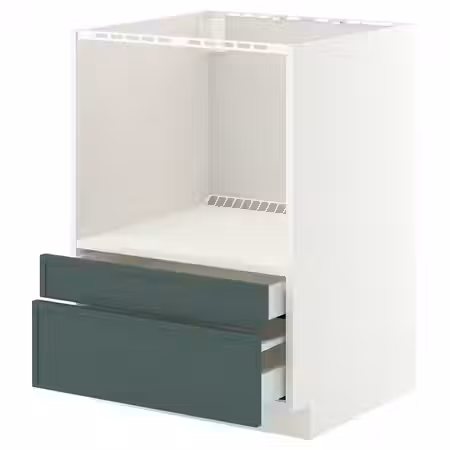 METOD / MAXIMERA Напольный шкаф д/комби СВЧ/ящики