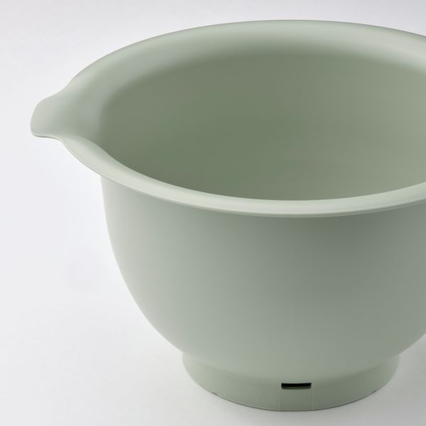 Набор мисок для взбивания, 2 штуки, бледно-зеленый IKEA VISPAD ВИСПАД 705.377.38 - фото 3