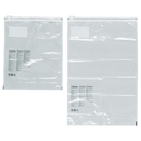 Вакуумный скручивающийся пакет,2шт., голубой IKEA SPANTAD СПАНТАД 504.275.66