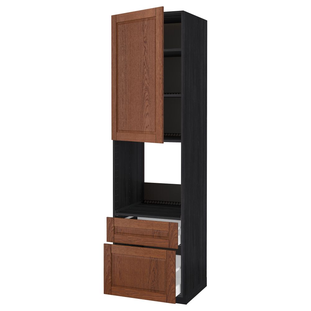 IKEA, вид спереди - схема-чертеж с размерами