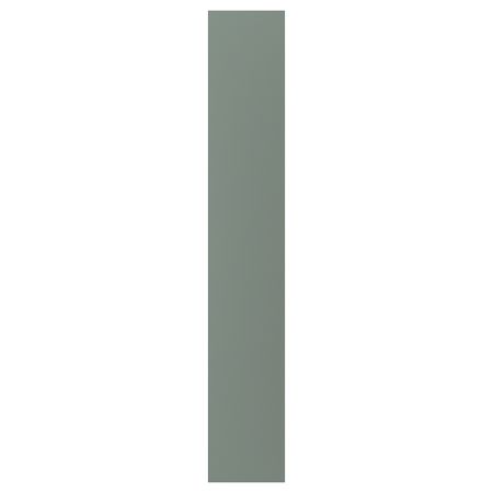 Накладная панель, серо-зеленый, 39x240 см IKEA BODARP БОДАРП 804.355.22