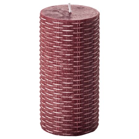 Неароматическая свеча формовая ЭКЗЕТ, коричневый (14 см)