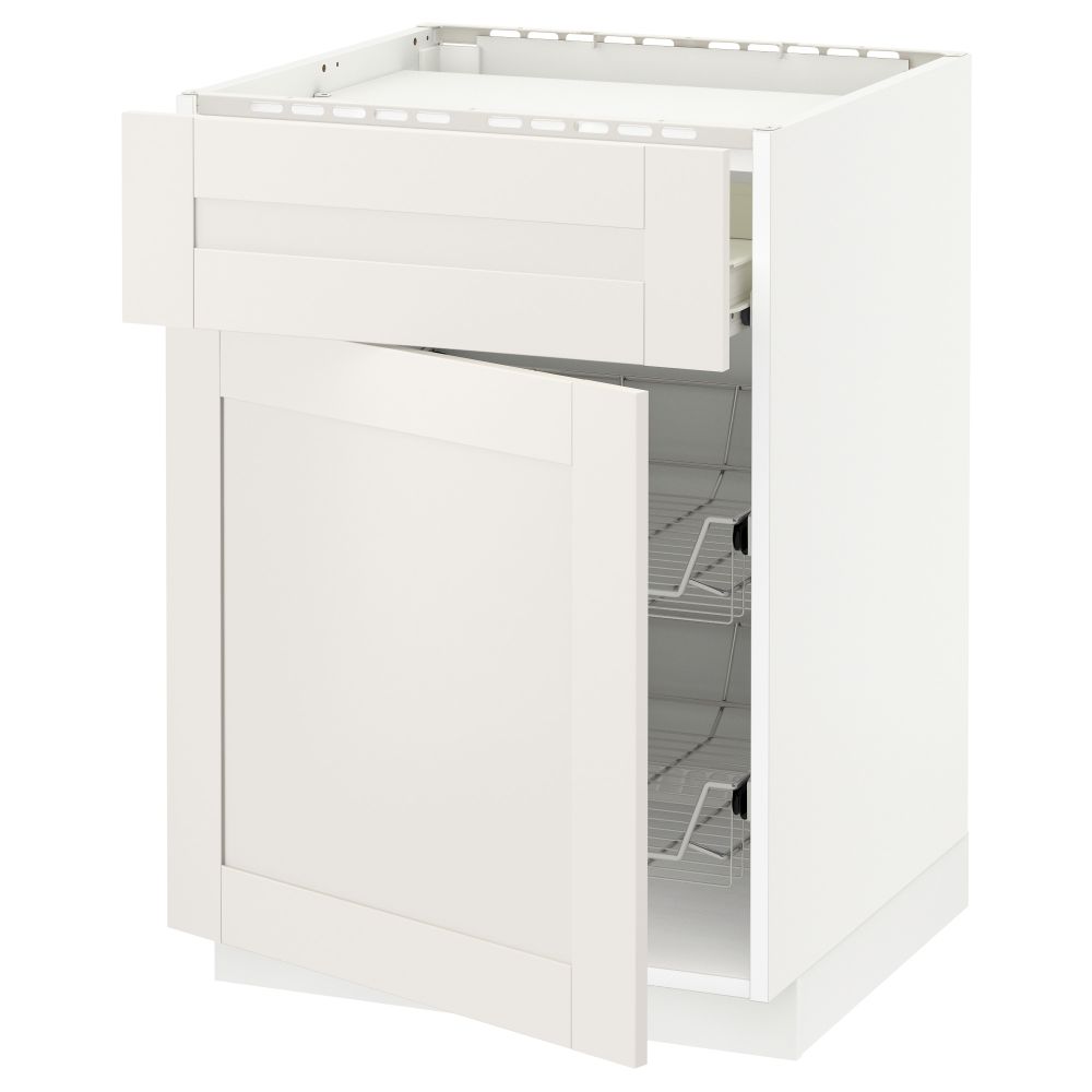 IKEA, вид спереди - схема-чертеж с размерами