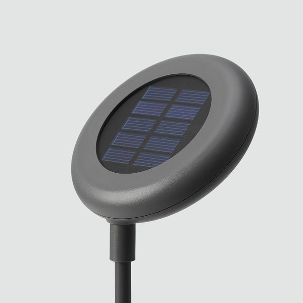 Подсветка на солнечных батарее,светодиод, для сада/серый IKEA SOLVINDEN СОЛВИДЕН 504.869.90 - фото 2